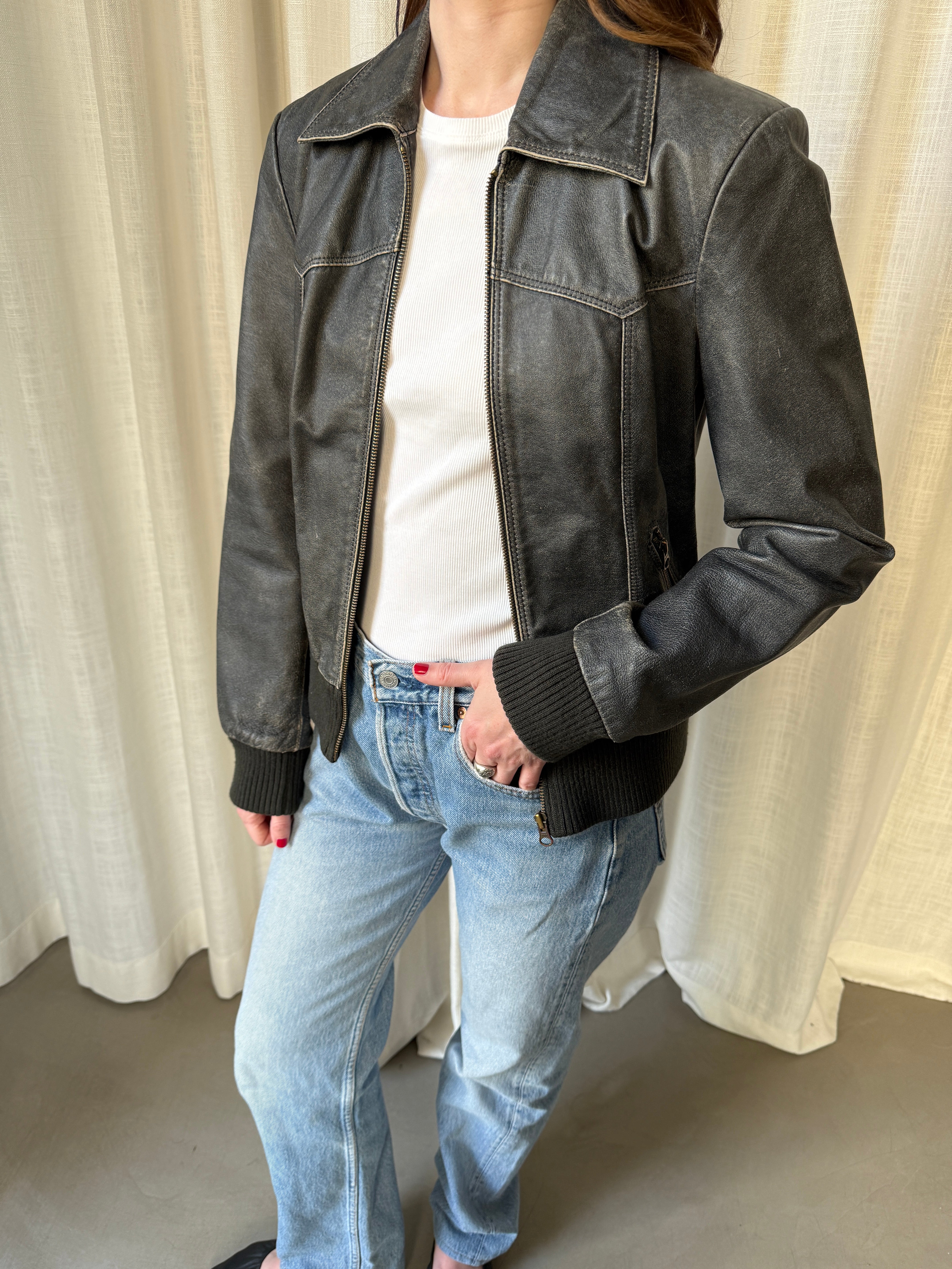 Vera Leather Jacket