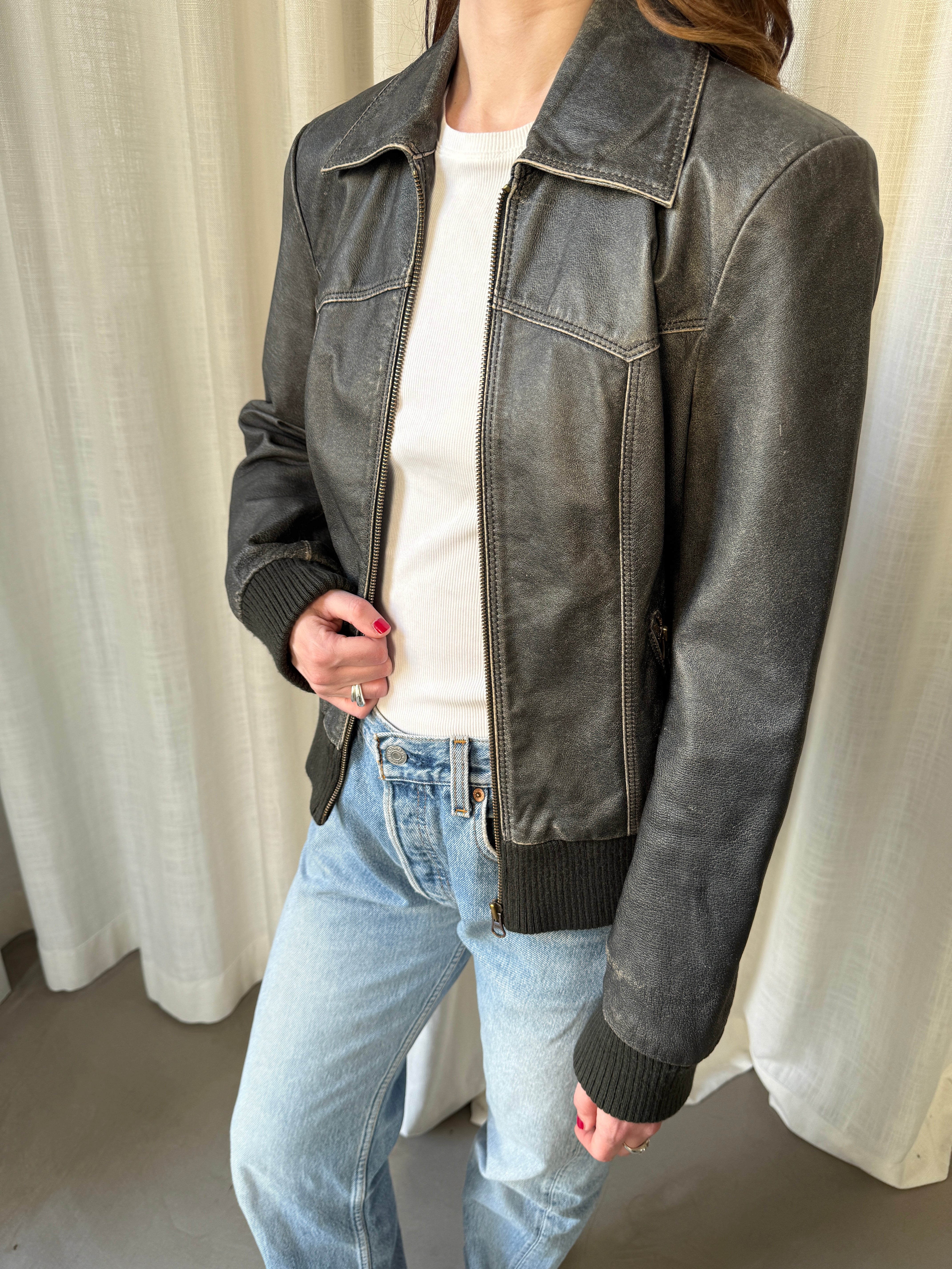 Vera Leather Jacket