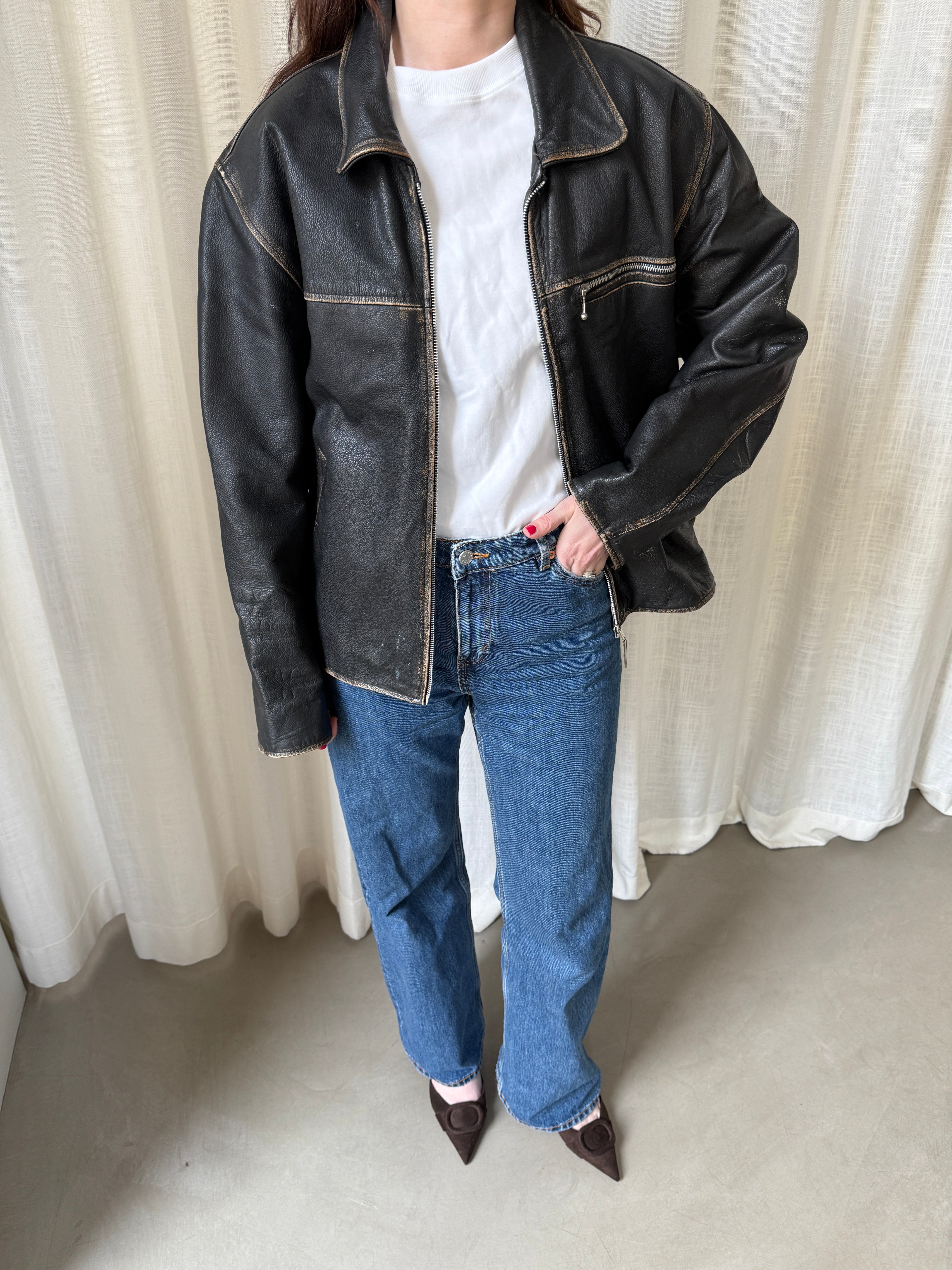 Vera Leather Jacket