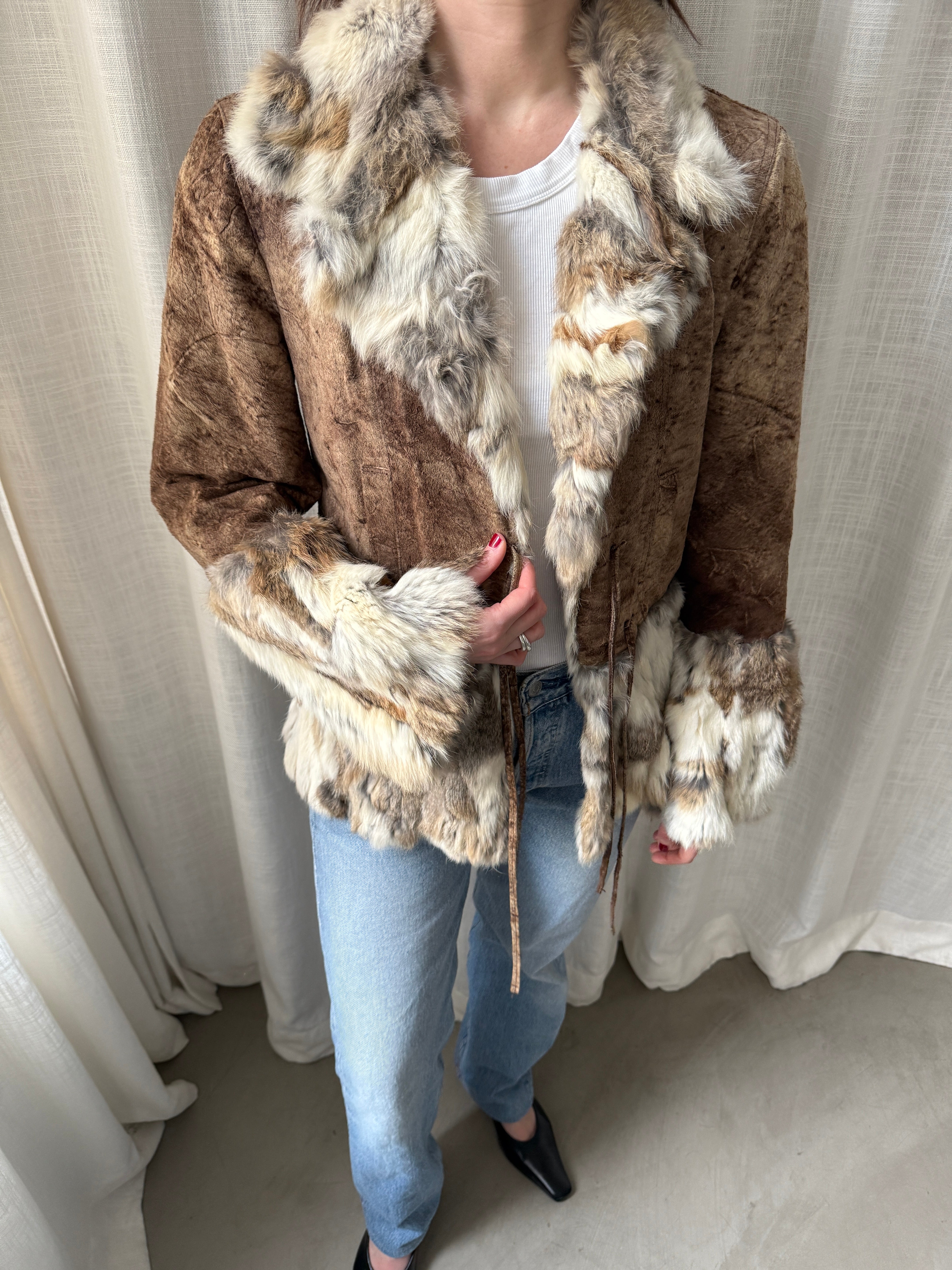 Line Fur Jacket