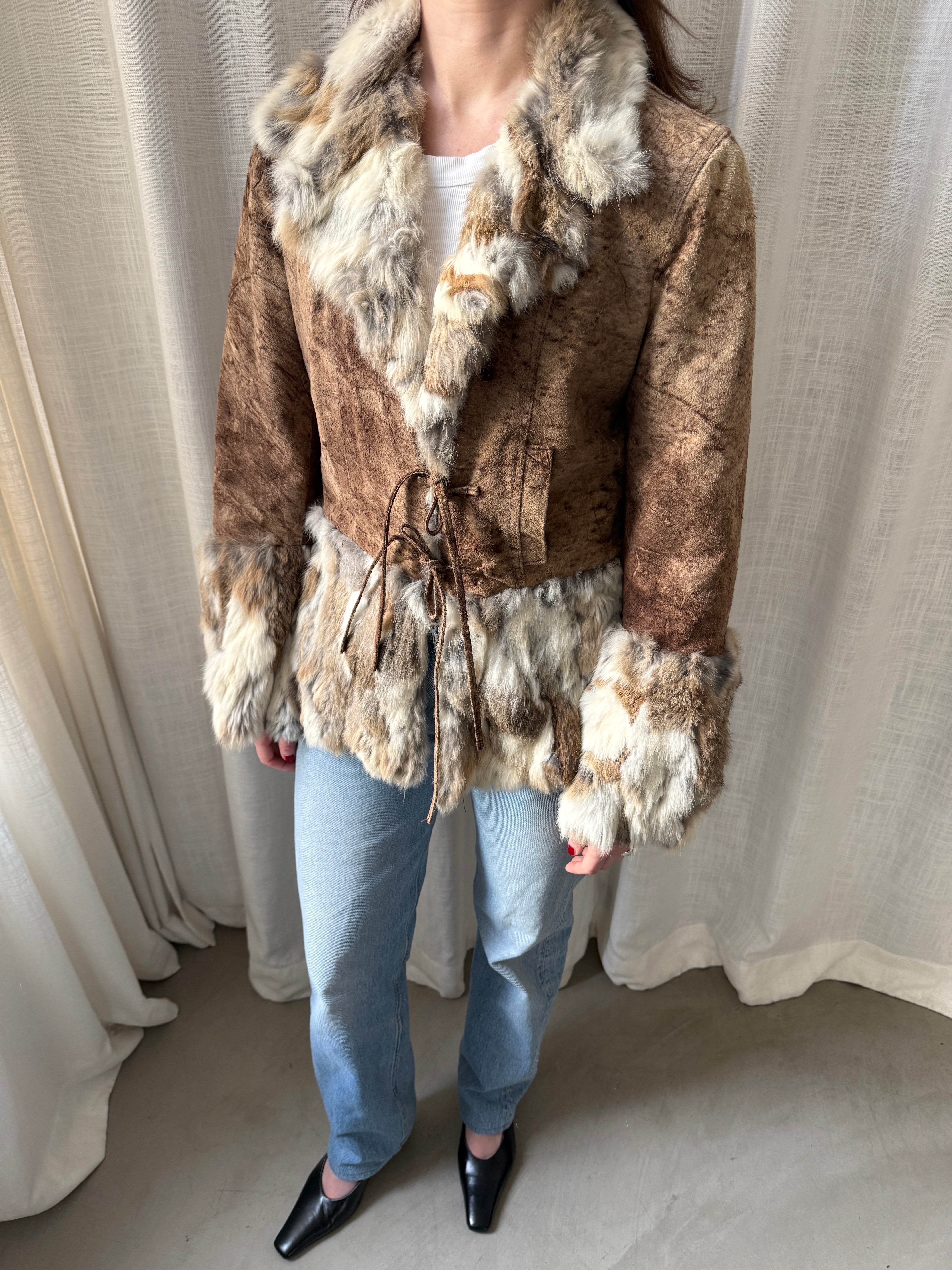 Line Fur Jacket