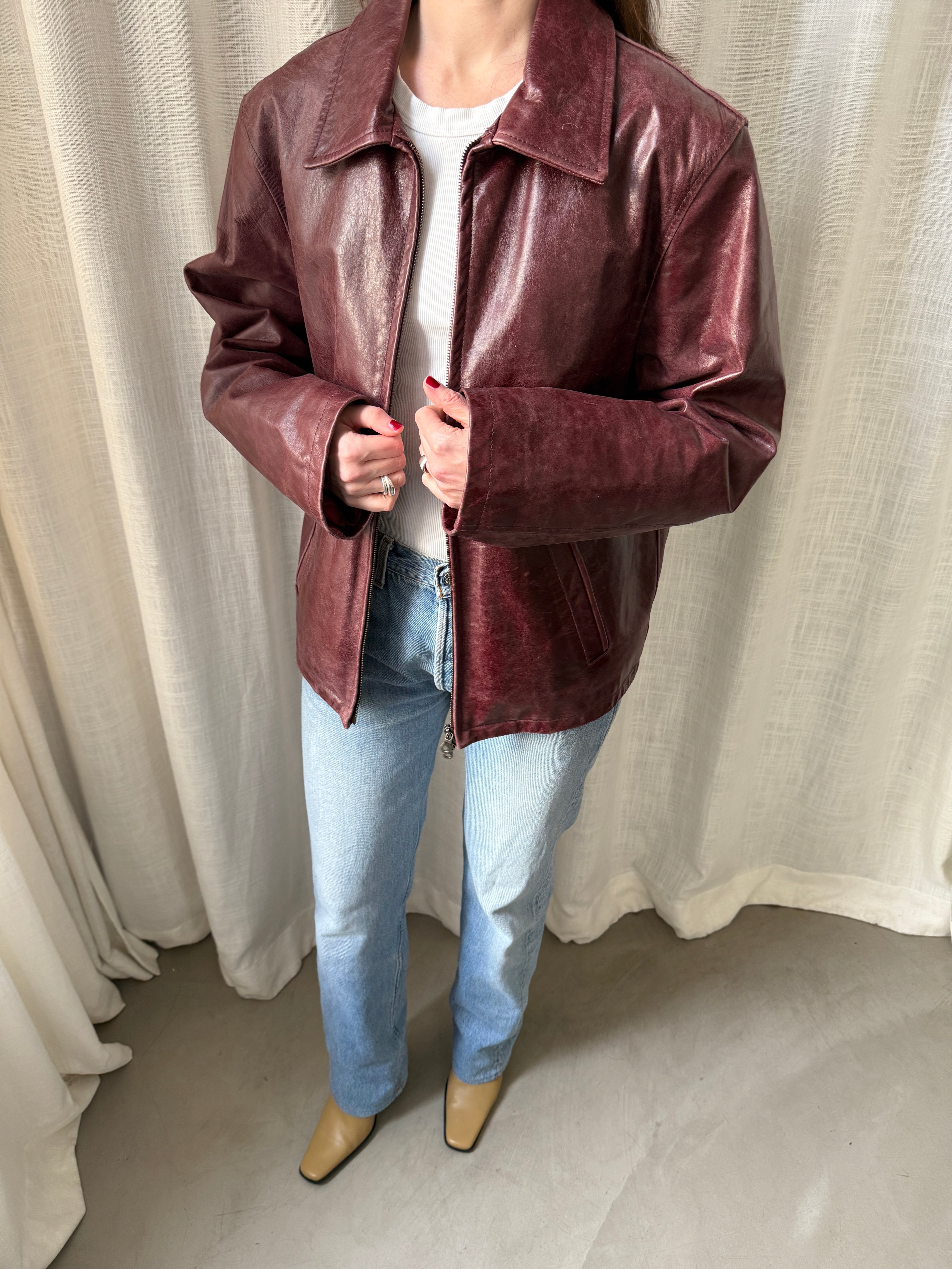 Alan Leather Jacket