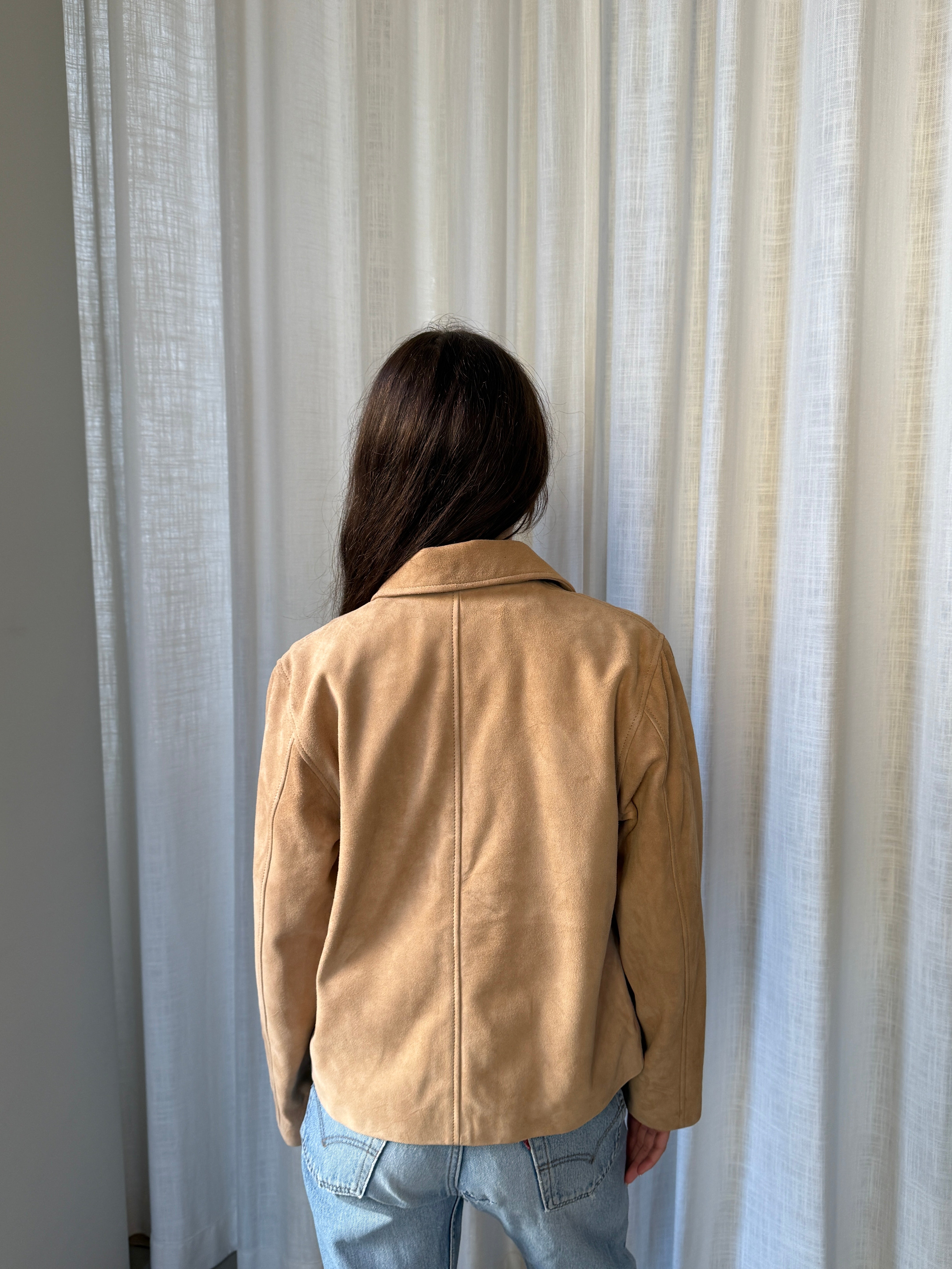 Gaia Beige Suede - Small