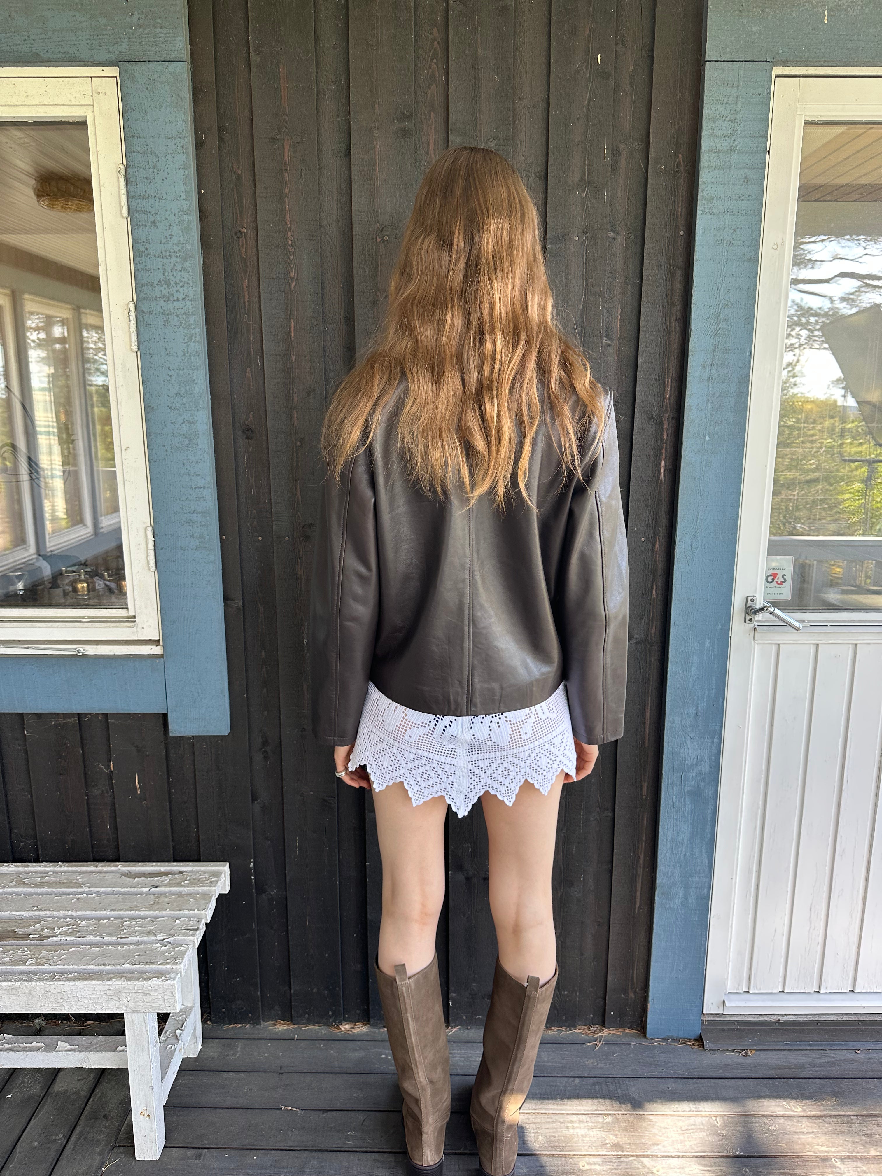 Piece 12 — Crochet Mini Skirt