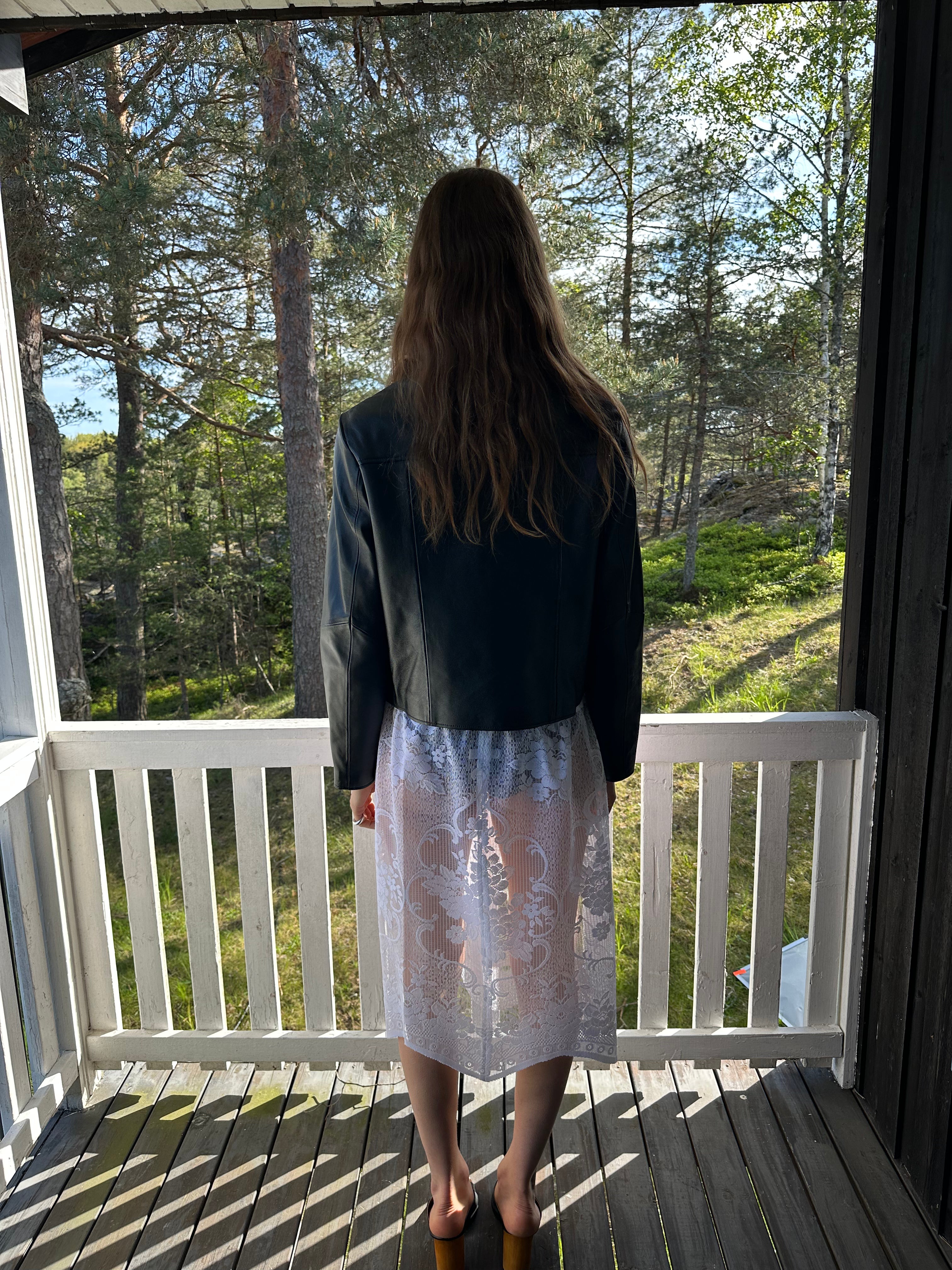 Piece 14 — Lace Midi Skirt