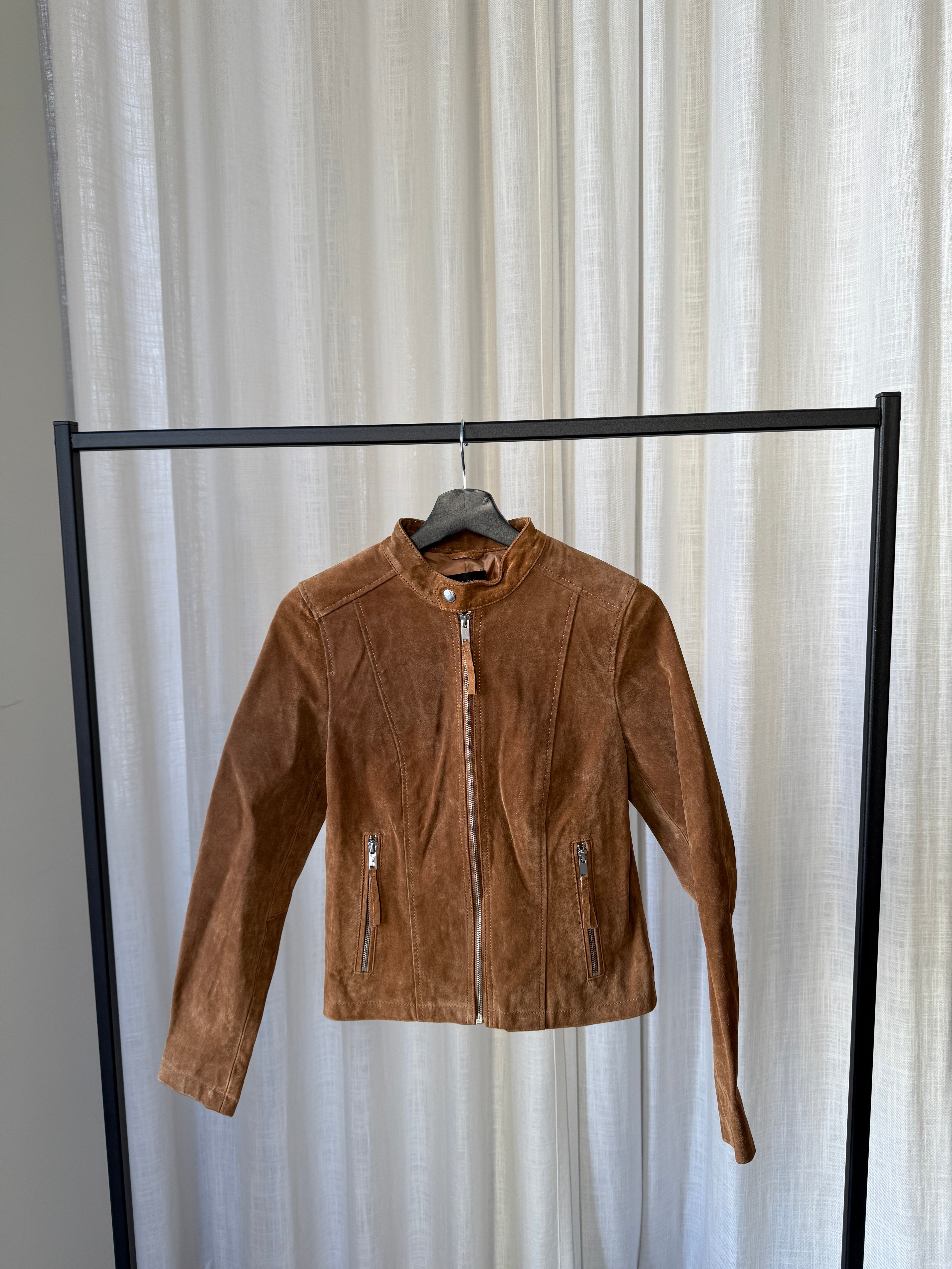 Short Suede Jacket