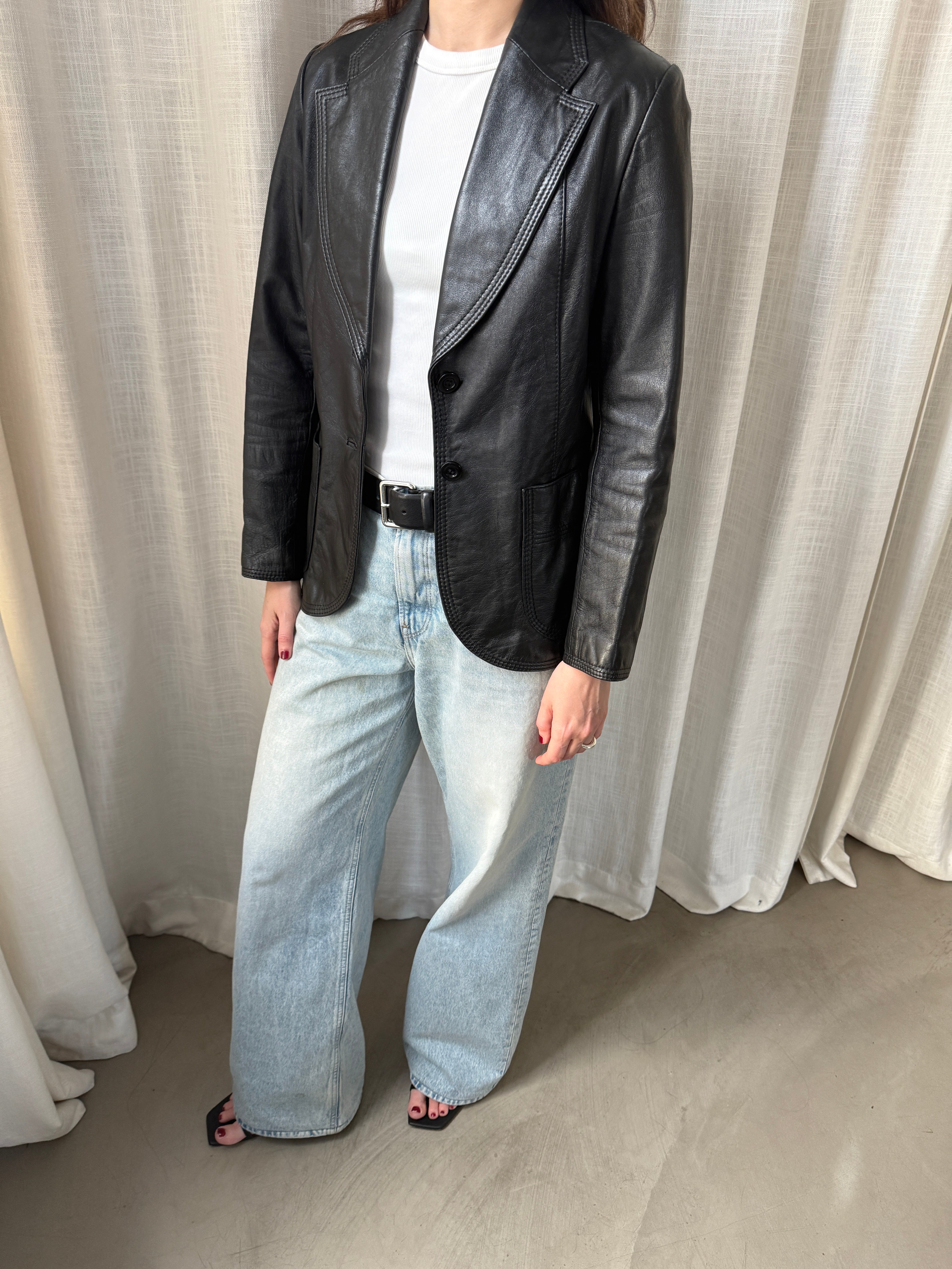 Hennes Leather Blazer