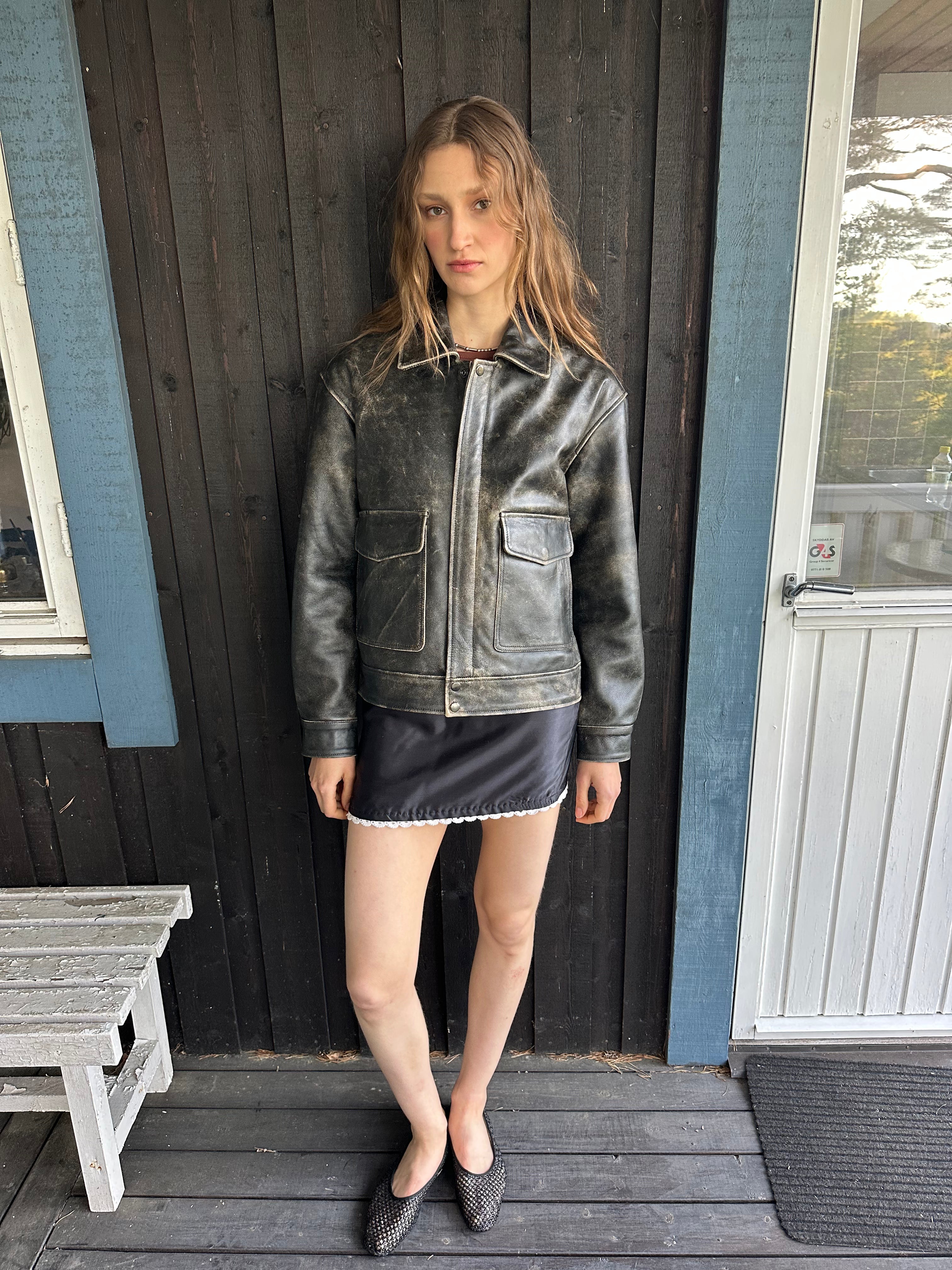 Piece 05 — Silk Mini Skirt