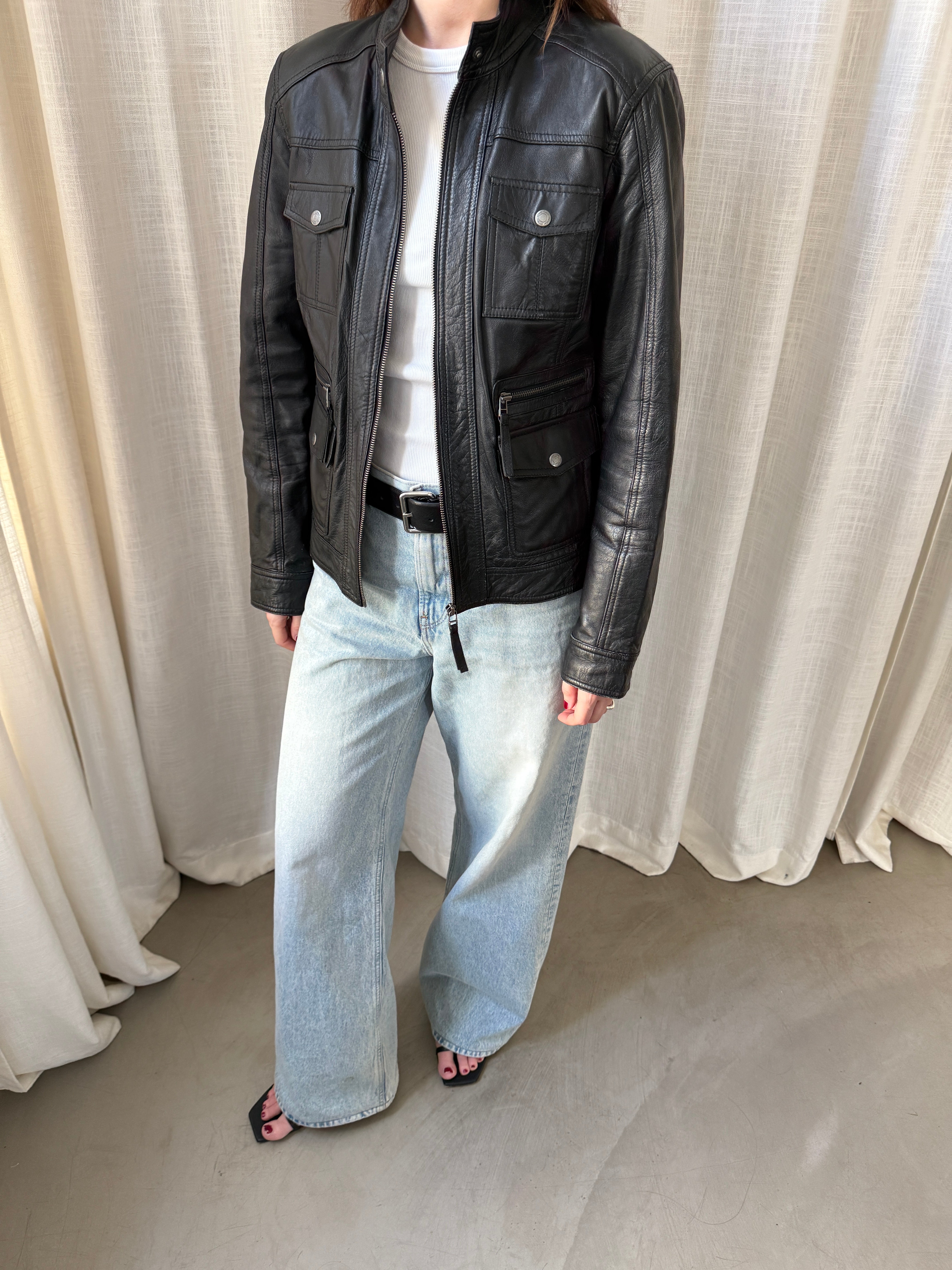 One Leather Jacket