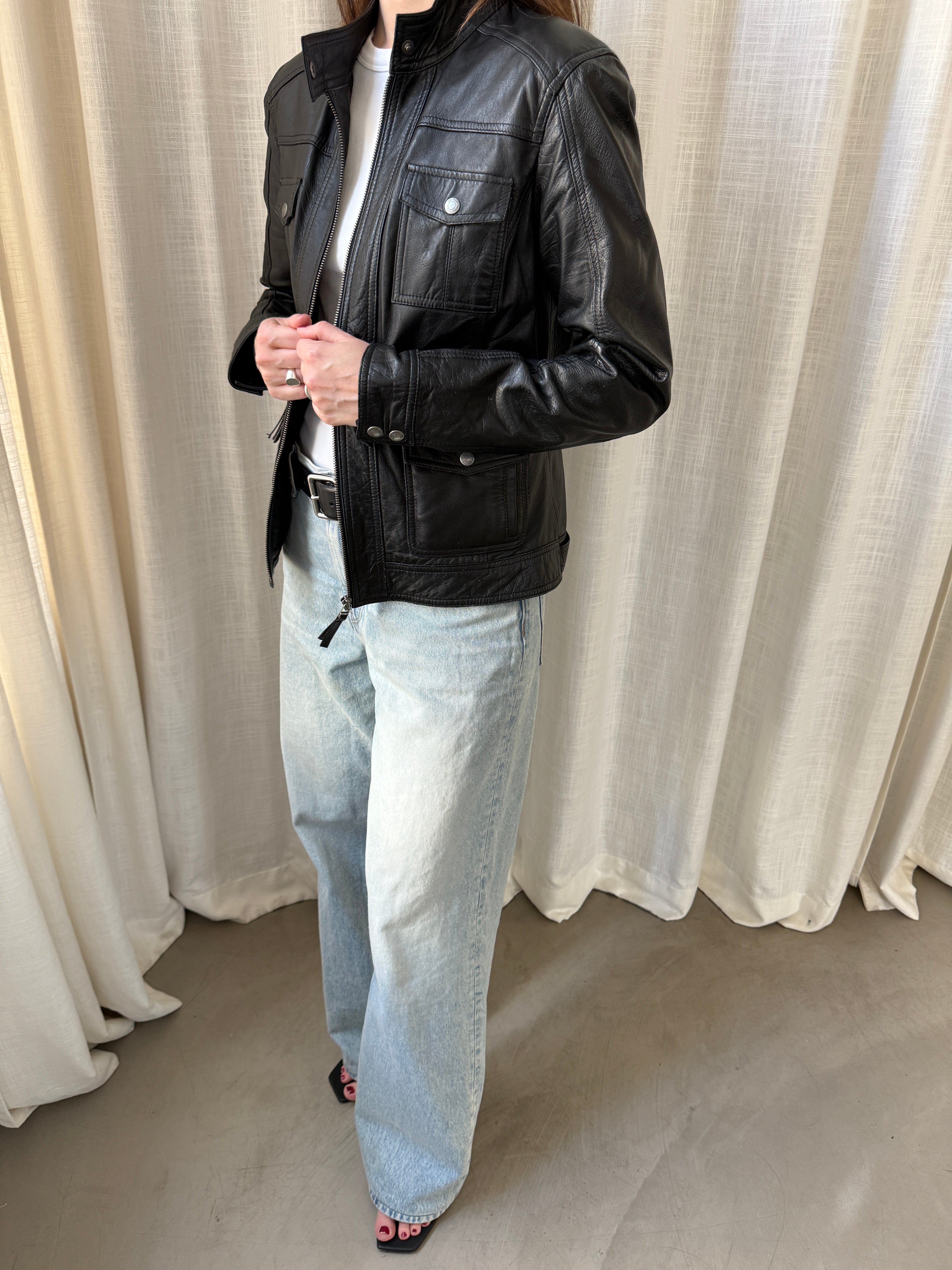 One Leather Jacket
