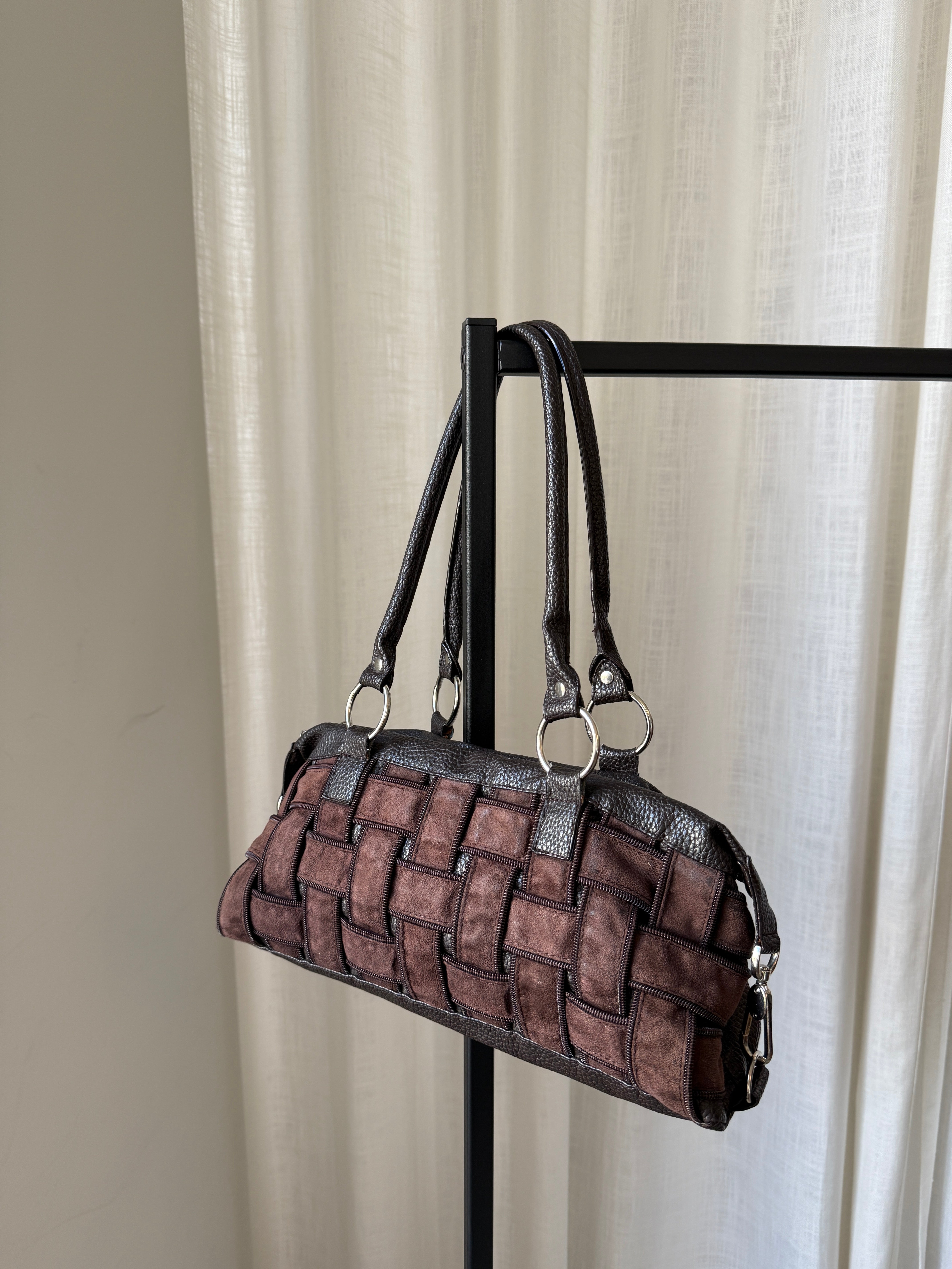Woven Brown Bag