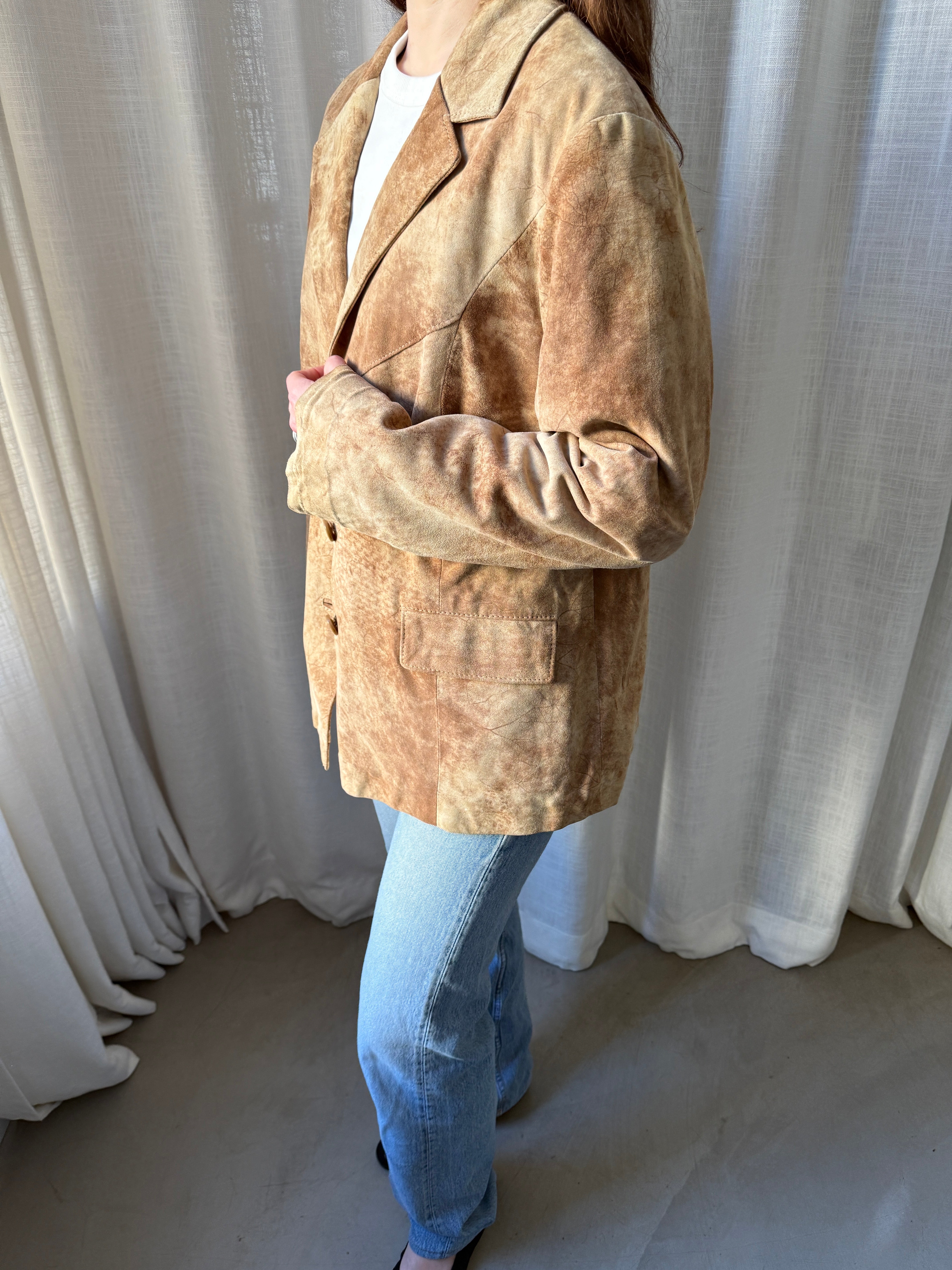 Neva Leather Blazer