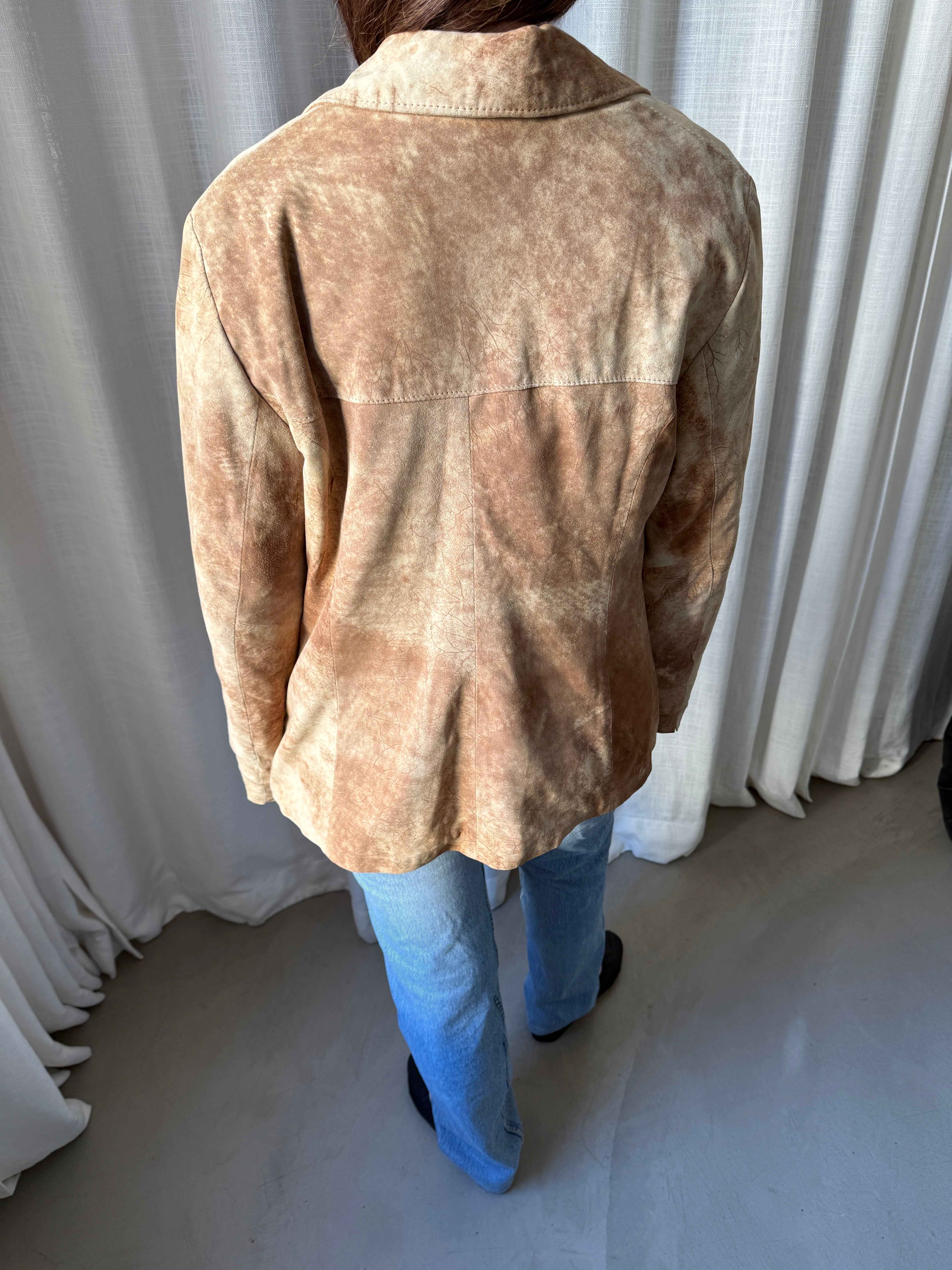 Neva Leather Blazer