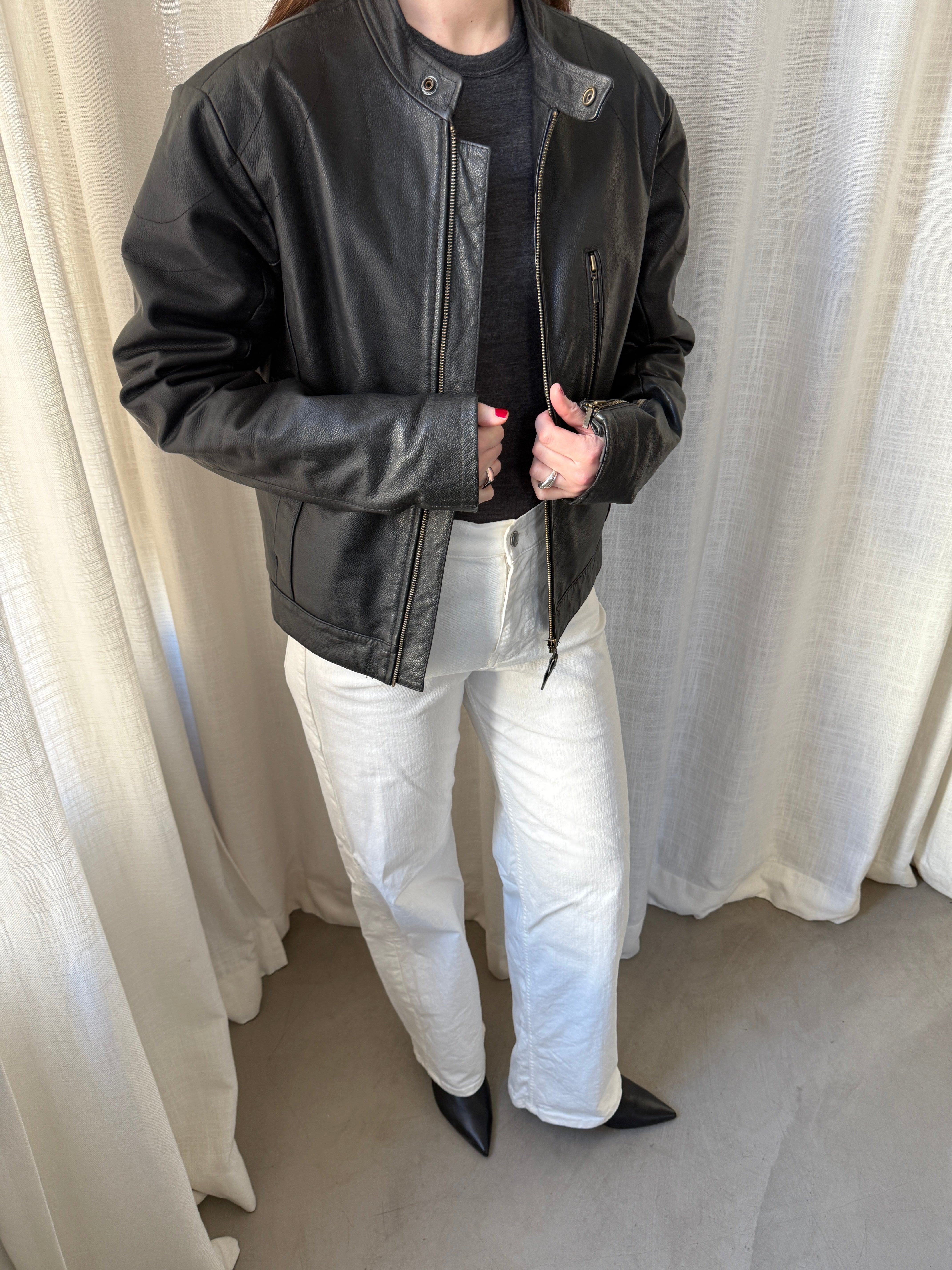 Heli Leather Jacket