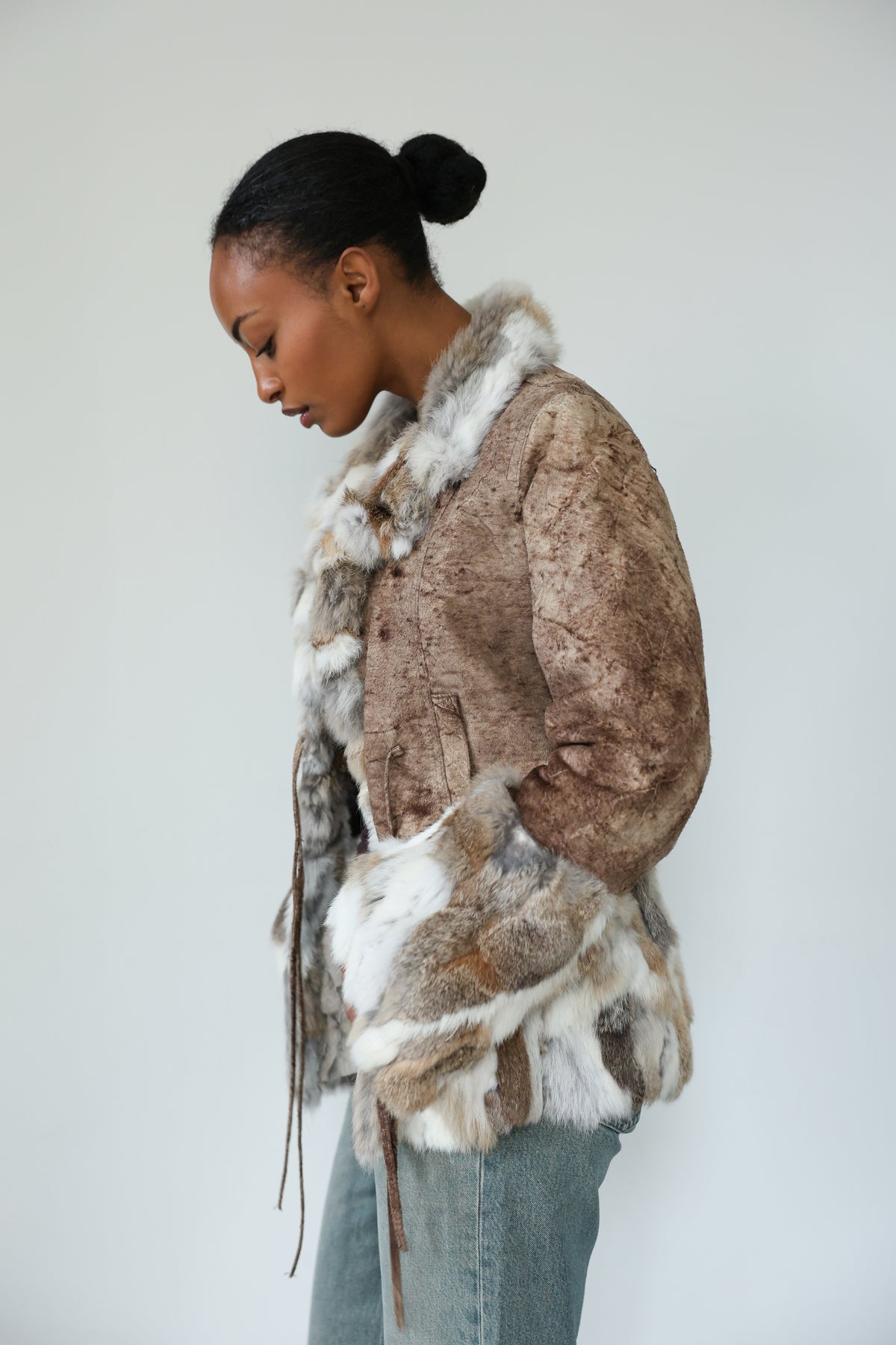 Line Fur Jacket