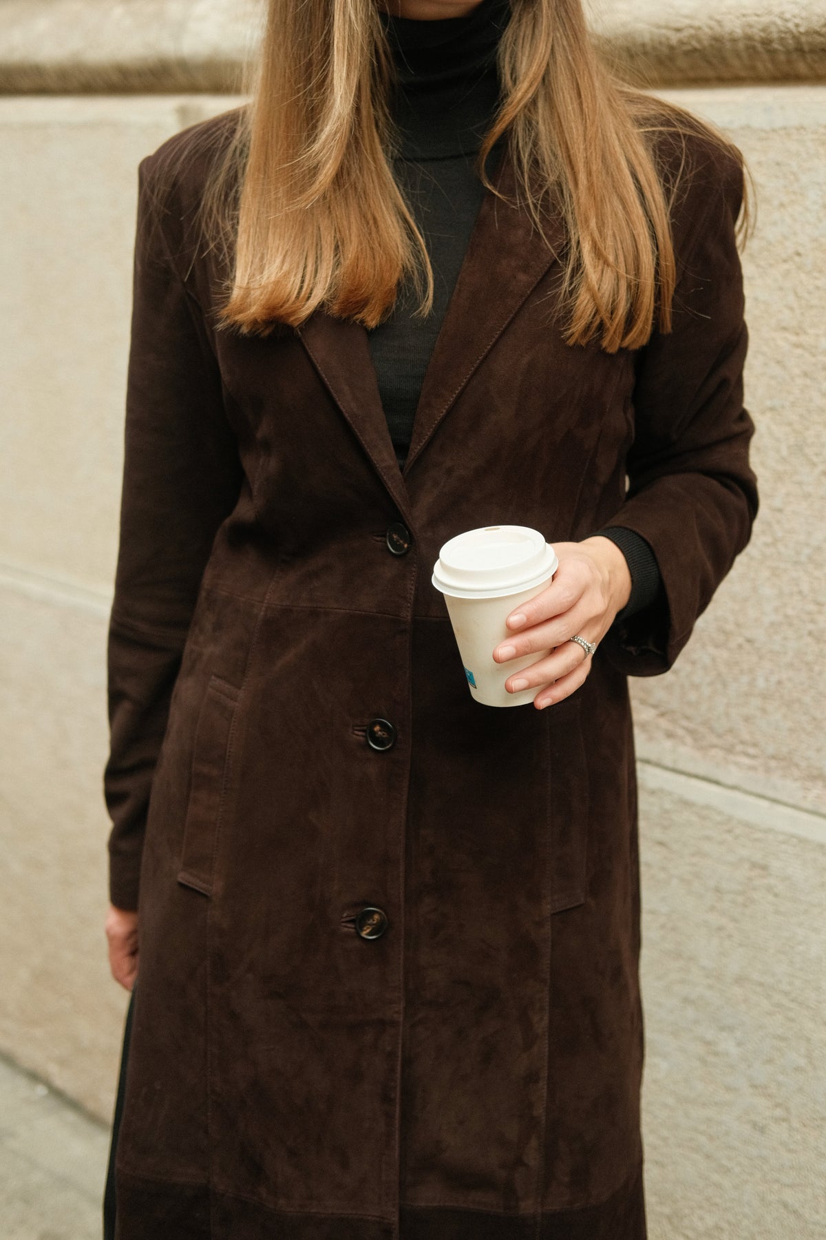 Luna Brown Suede