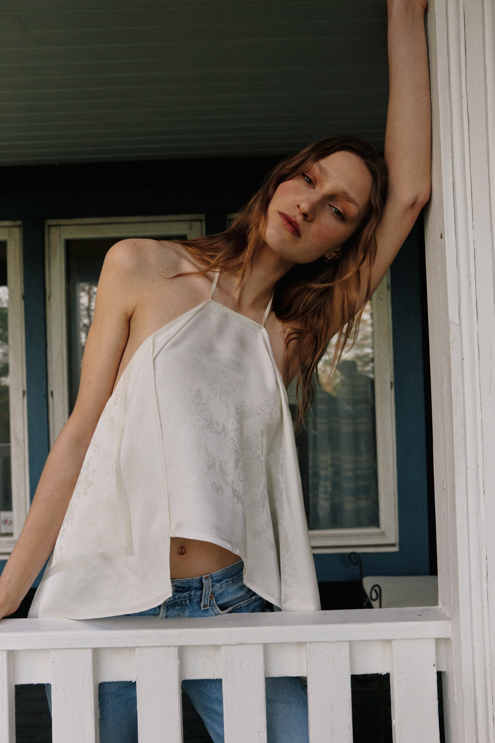 Piece 02 — Draped Halter Top
