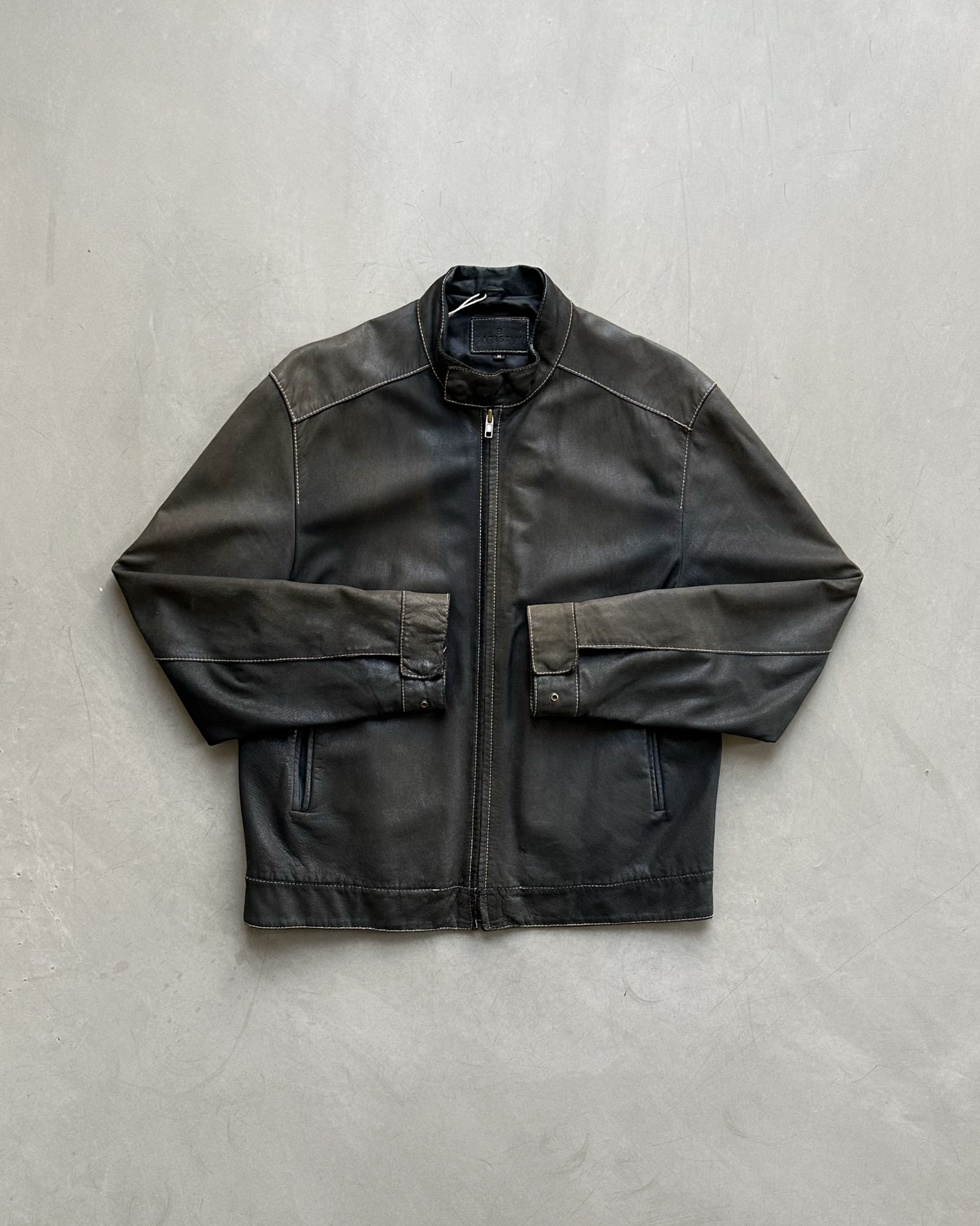 Batistini Leather Jacket