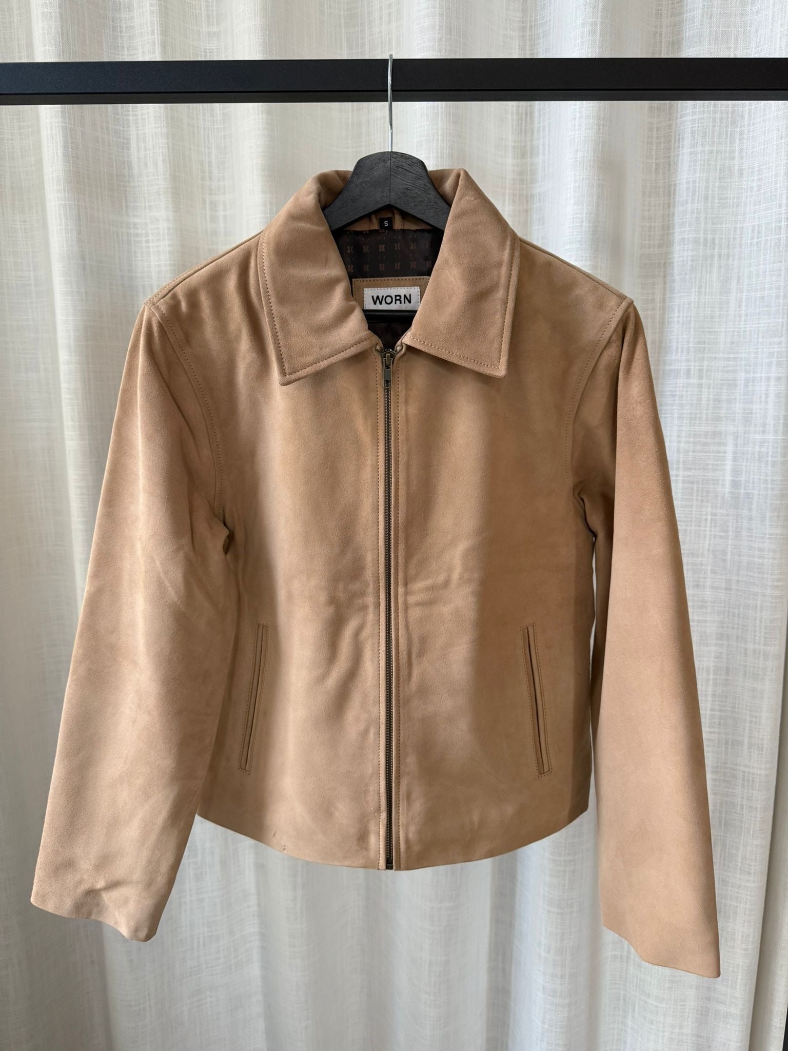 Gaia Beige Suede - Small