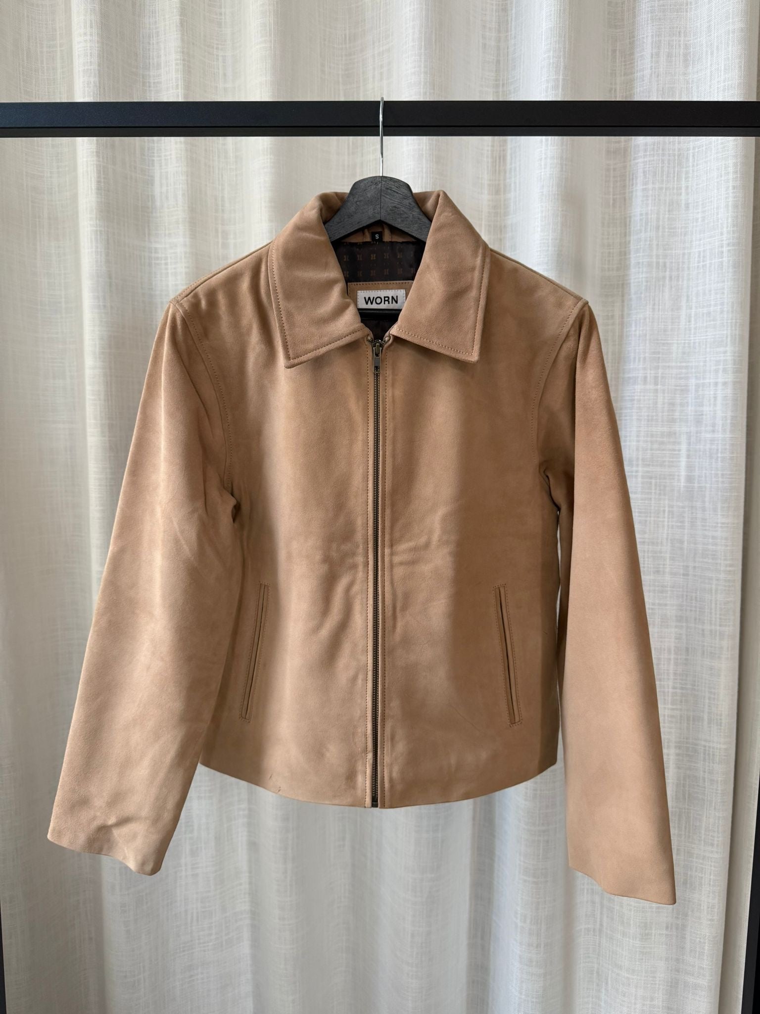 Gaia Beige Suede - Small