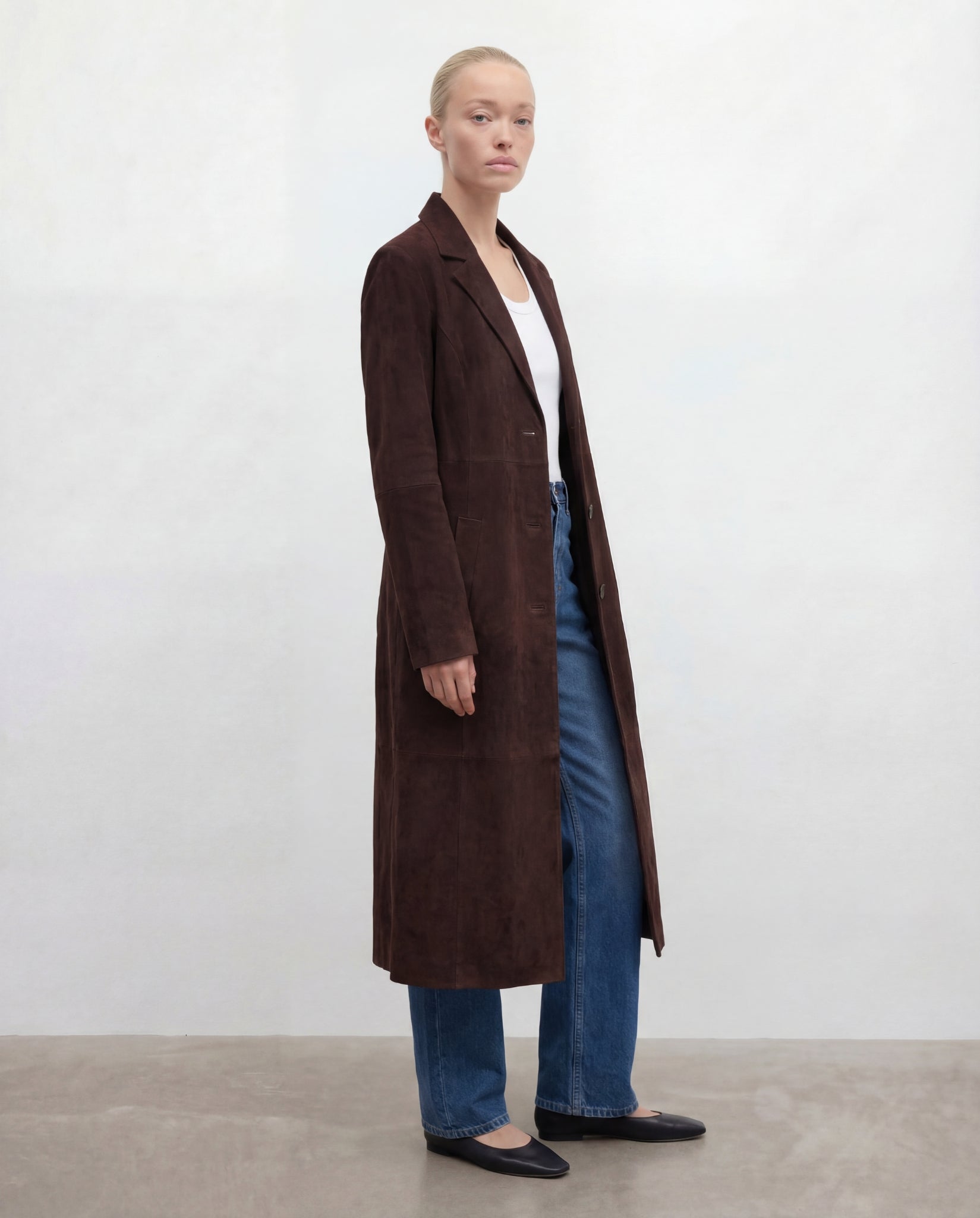 Luna Brown Suede