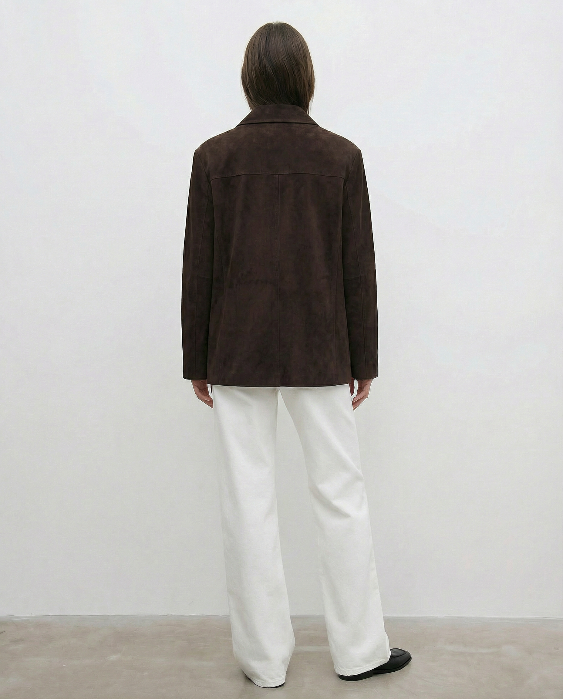 River Brown Suede